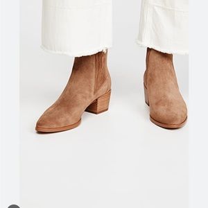 Rag and bone bootie suede